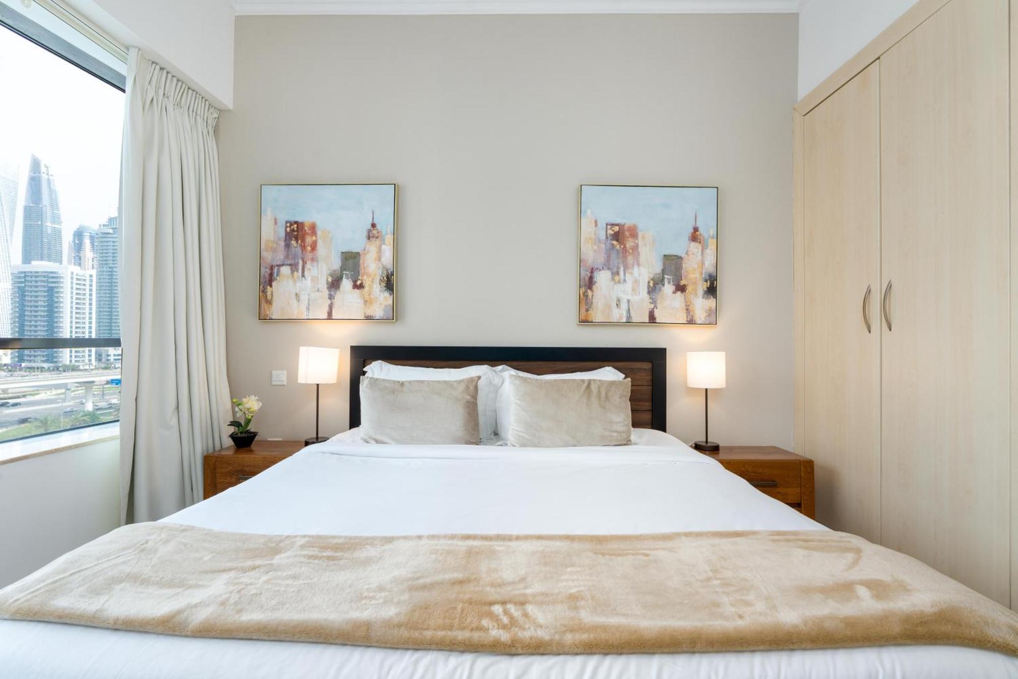Modern 1Br Apartment In Jlt Next To Metro With City Views Ντουμπάι Εξωτερικό φωτογραφία